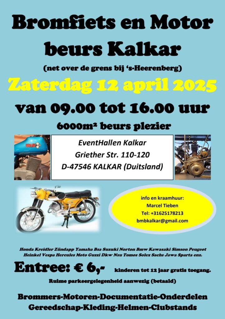 flyer Kalkar beurs 2025 722x1024